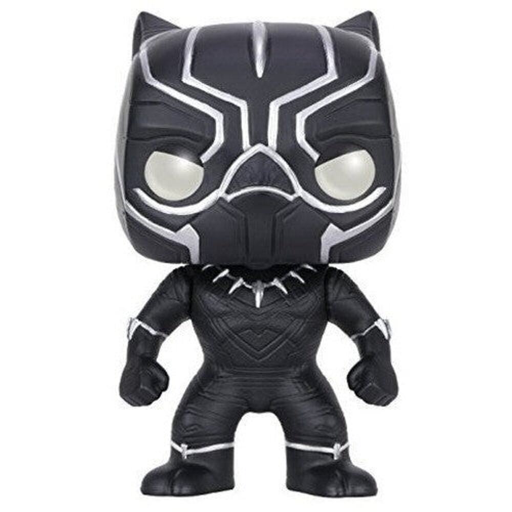 Funko Pop! Marvel: Captain America Civil War - Black Panther #130 With Protector